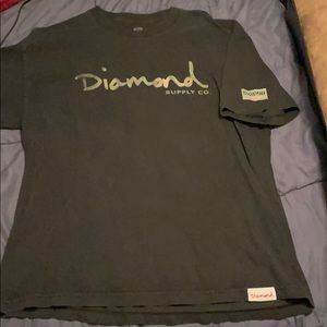 Diamond Supply Co. Camo Script T Shirt